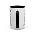 Funny "I Can't — I Have No Shelf Control" Accent Mug (15oz)