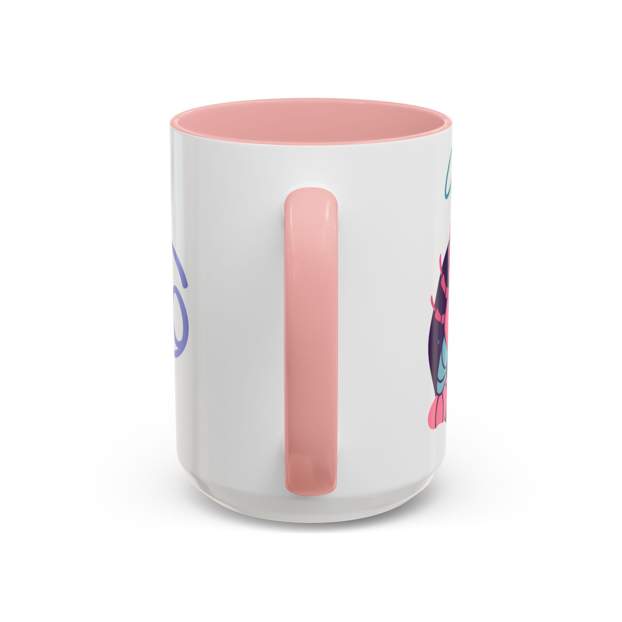 Cute Cancer Zodiac Mug — 15oz (Pink, Light Blue, & Navy)