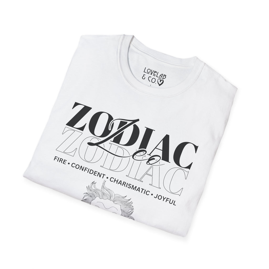 Leo Zodiac T-Shirt — The Lion Astrology Tee