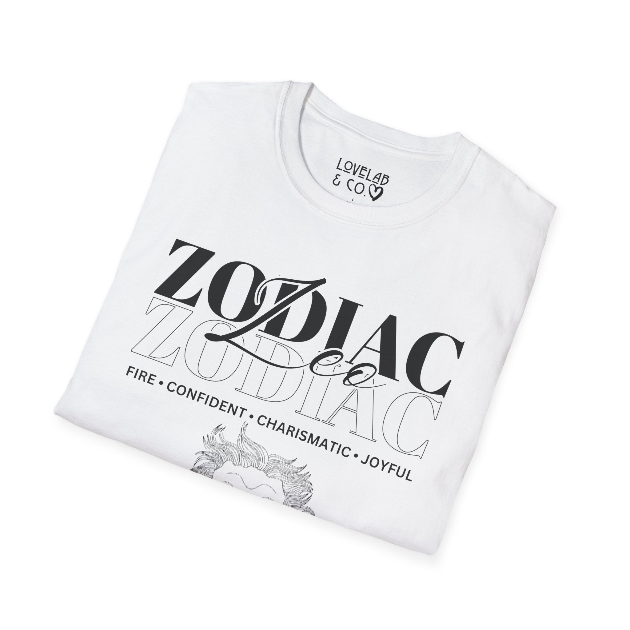 Leo Zodiac T-Shirt — The Lion Astrology Tee