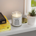 Funny Scented Candle — "I Can't, I Have No Shelf Control" (Coconut Apricot Wax, 4oz/9oz)