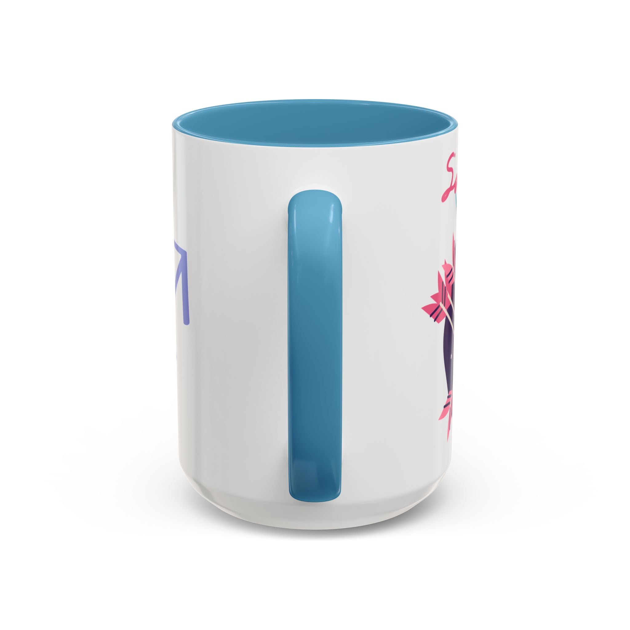 Cute Sagittarius Zodiac Mug — 15oz (Pink, Light Blue, & Navy)