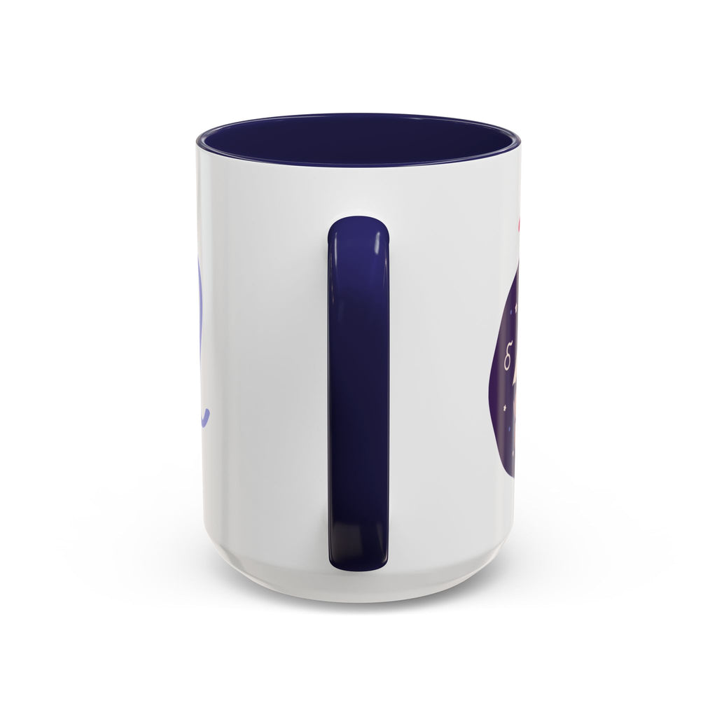 Cute Leo Zodiac Mug — 15oz (Pink, Light Blue, & Navy)
