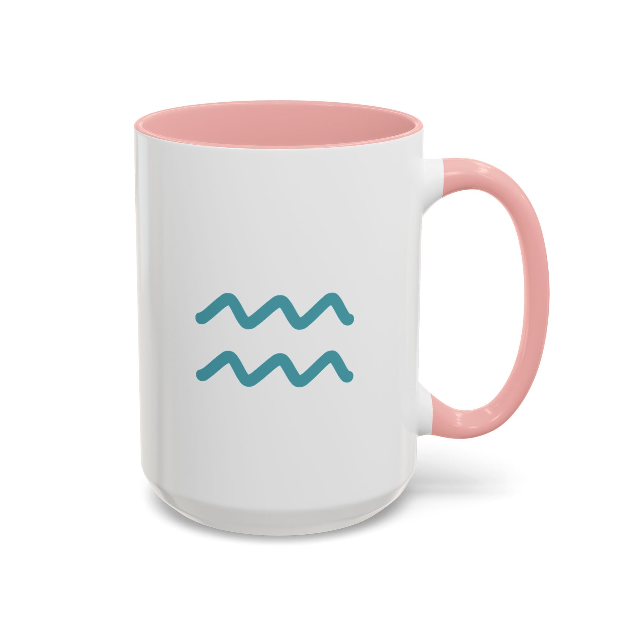 Cute Aquarius Zodiac Mug — 15oz (Pink, Light Blue, & Navy)