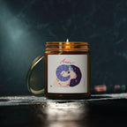 Aries Zodiac Scented Candle — Coconut Apricot (9oz Reusable Glass)