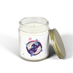 Cute Pisces Zodiac Scented Candle — Coconut Apricot Wax (9oz Reusable Glass)