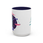 Cute Libra Zodiac Mug — 15oz (Pink, Light Blue, & Navy)