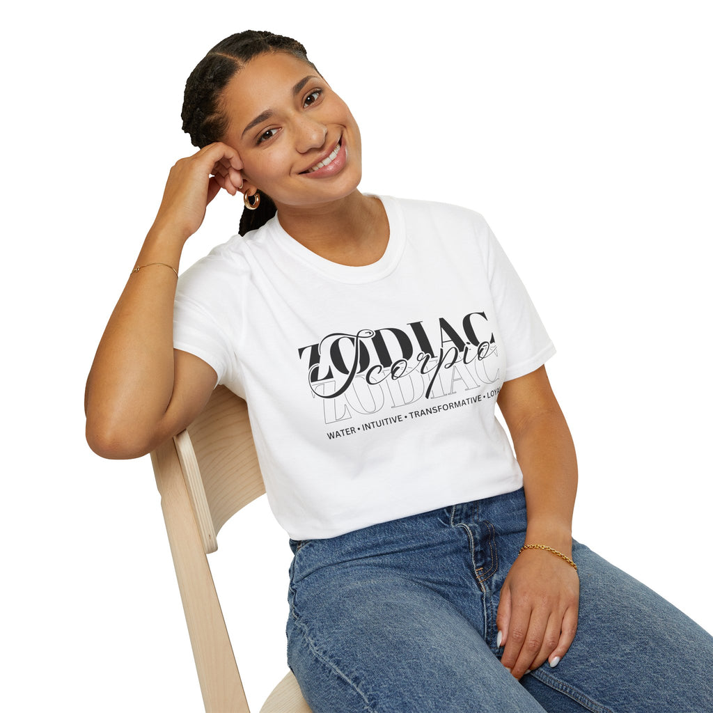 Scorpio Zodiac T-Shirt — Bold Water Astrology Tee