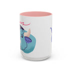 Cute Taurus Zodiac Mug — 15oz (Pink, Light Blue, & Navy)