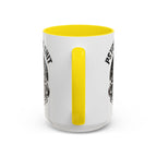 Funny "Psychic As Sh*t, Don't Try Me" Accent Mug — 11/15oz, multiple colors