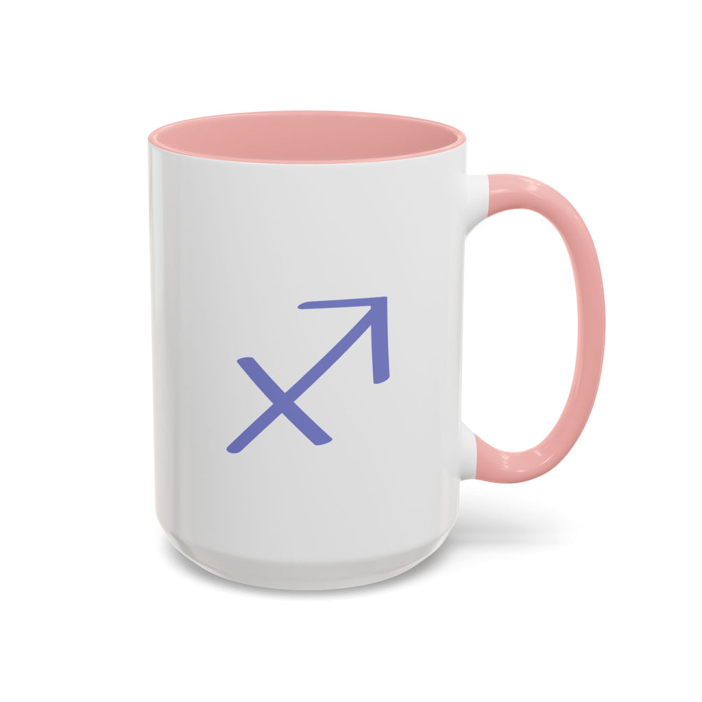 Cute Sagittarius Zodiac Mug — 15oz (Pink, Light Blue, & Navy)