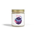 Cute Scorpio Zodiac Scented Candle — Coconut Apricot Wax (9oz Reusable Glass)