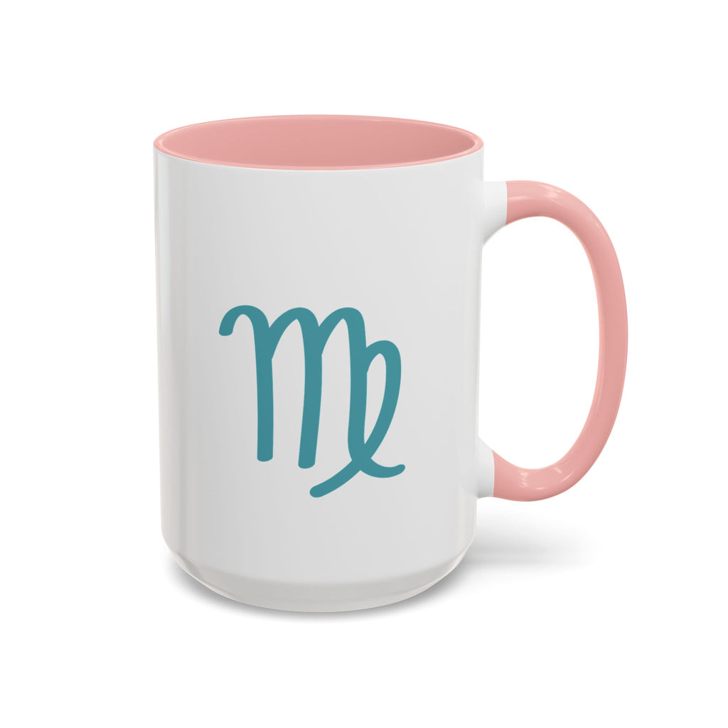 Cute Virgo Zodiac Mug — 15oz (Pink, Light Blue, & Navy)