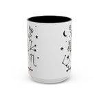 Scorpio Zodiac Mug — Minimal Celestial Horoscope Accent 15oz Mug