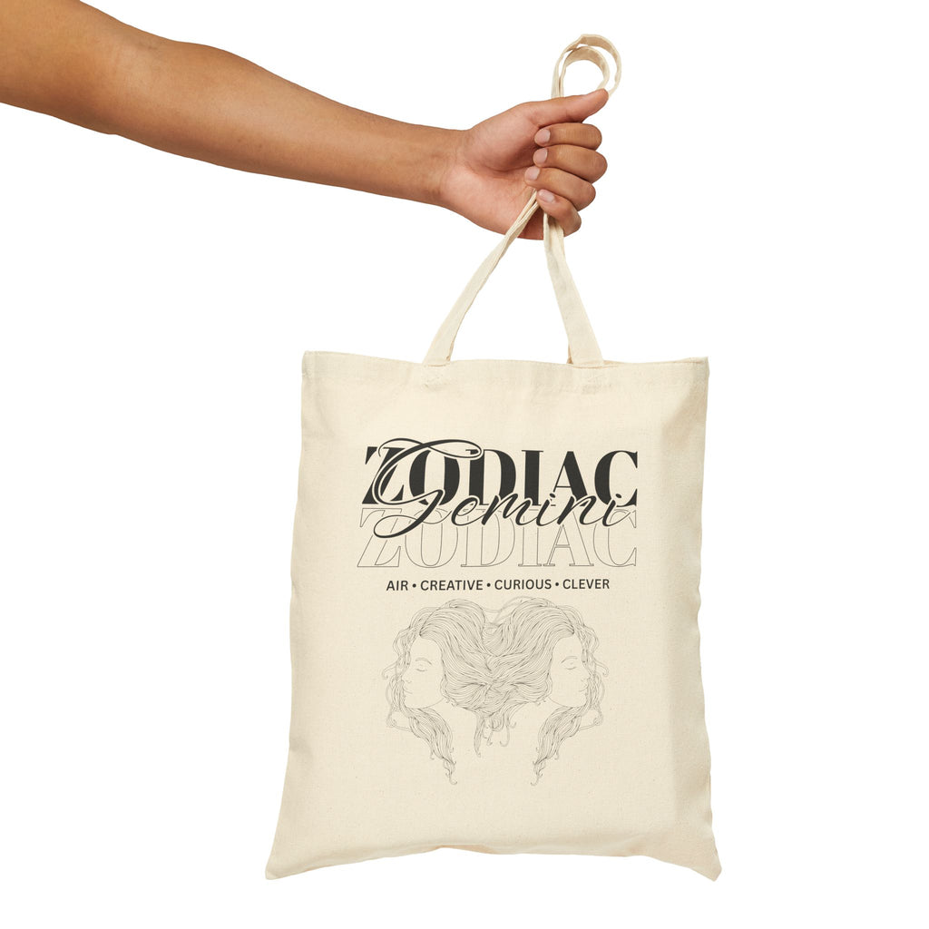 Gemini Zodiac Tote Bag — Twins Astrology Tote