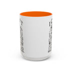 Funny "I Can't — I Have No Shelf Control" Accent Mug (15oz)