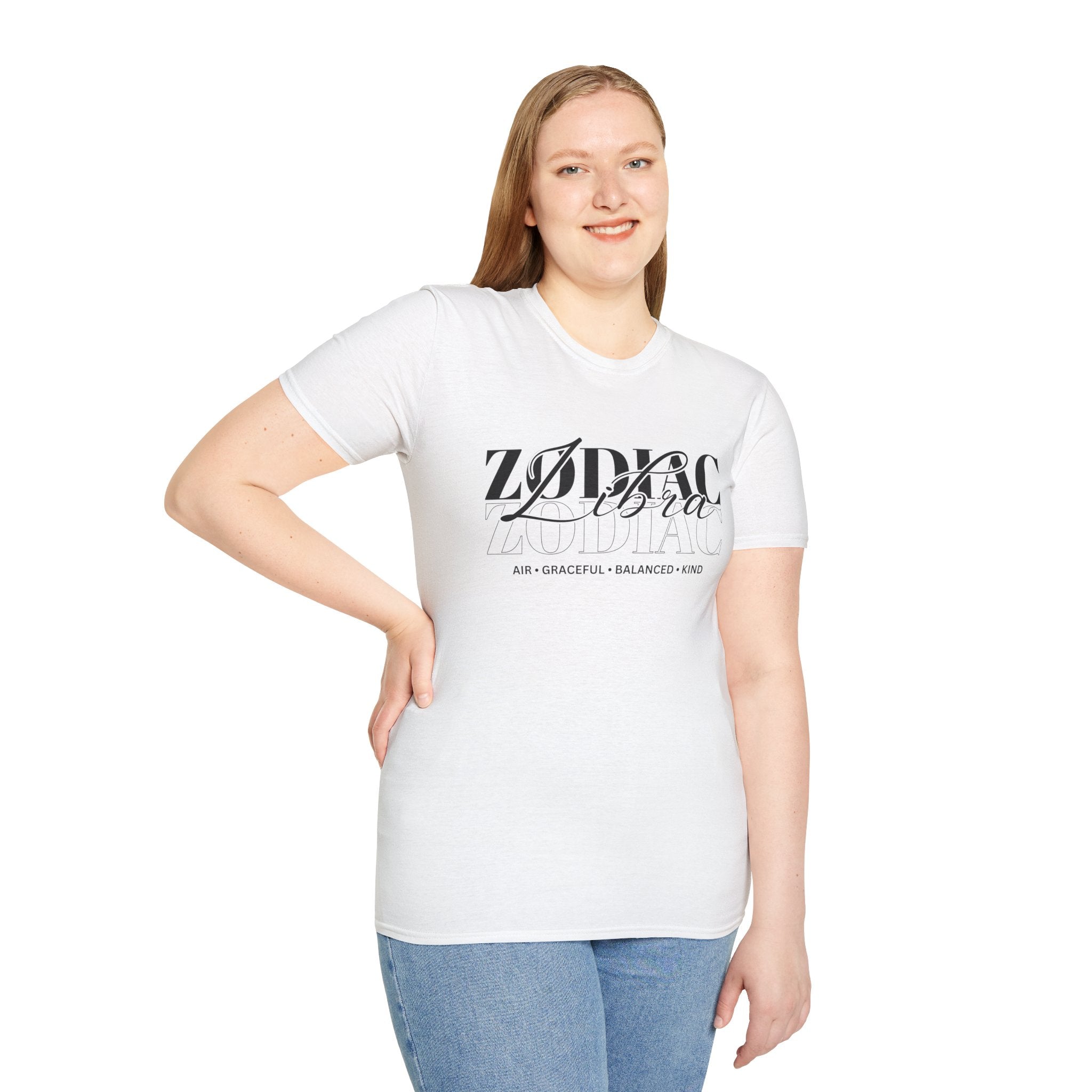 Libra Zodiac T-Shirt — Bold Air Astrology Tee
