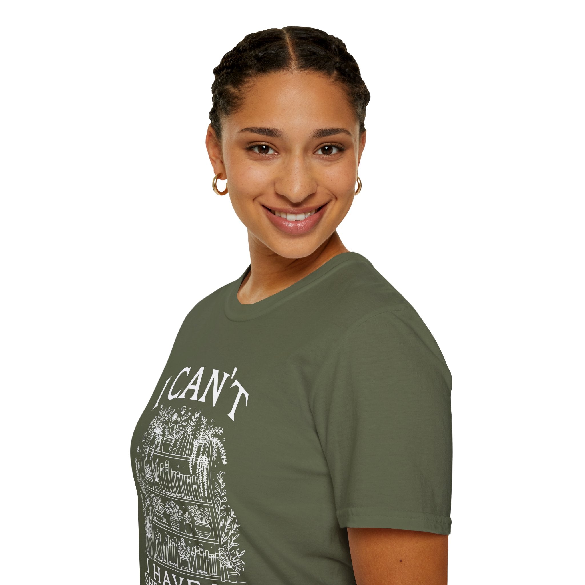 I Can't, I Have No Shelf Control — Funny Pack-Rat T-Shirt