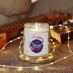 Cute Scorpio Zodiac Scented Candle — Coconut Apricot Wax (9oz Reusable Glass)