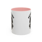 Funny "Psychic As Sh*t, Don't Try Me" Accent Mug — 11/15oz, multiple colors