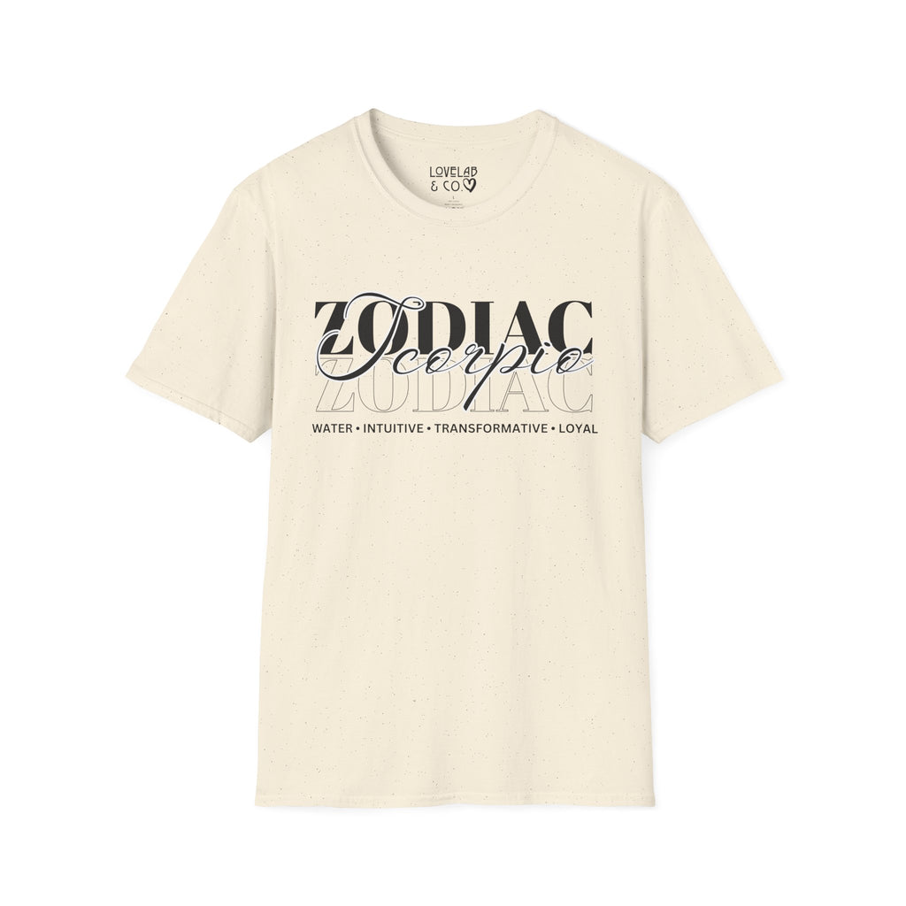 Scorpio Zodiac T-Shirt — Bold Water Astrology Tee