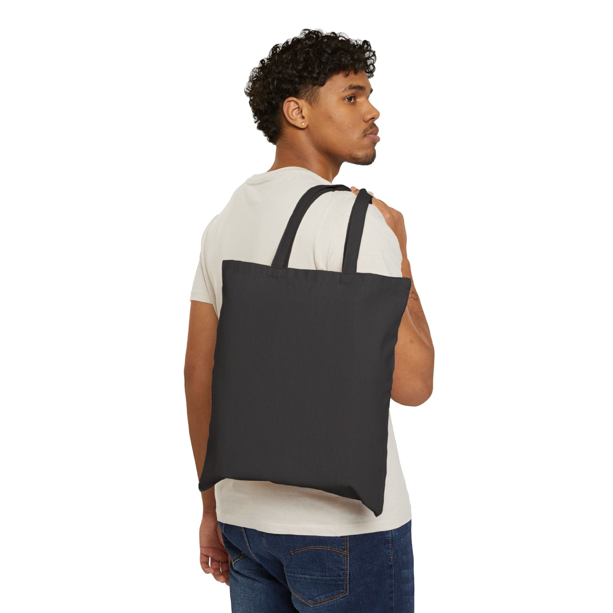 Funny Canvas Tote Bag — "Straight Out The WishAbish Woods" Humor Heals